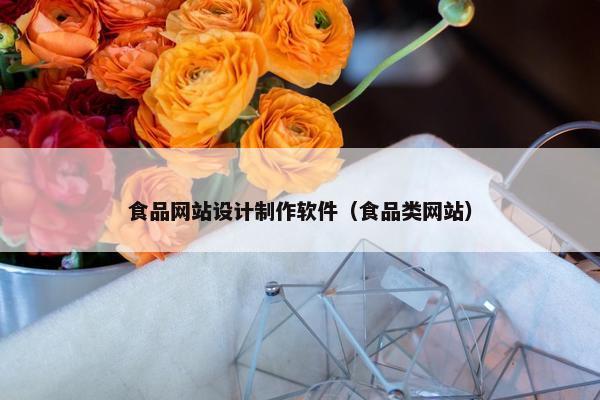 食品网站设计制作软件（食品类网站）