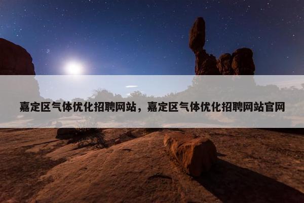 嘉定区气体优化招聘网站，嘉定区气体优化招聘网站官网