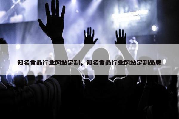 知名食品行业网站定制，知名食品行业网站定制品牌