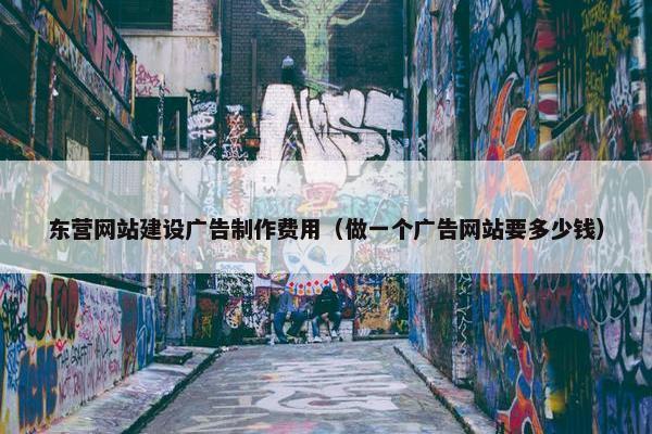 东营网站建设广告制作费用（做一个广告网站要多少钱）