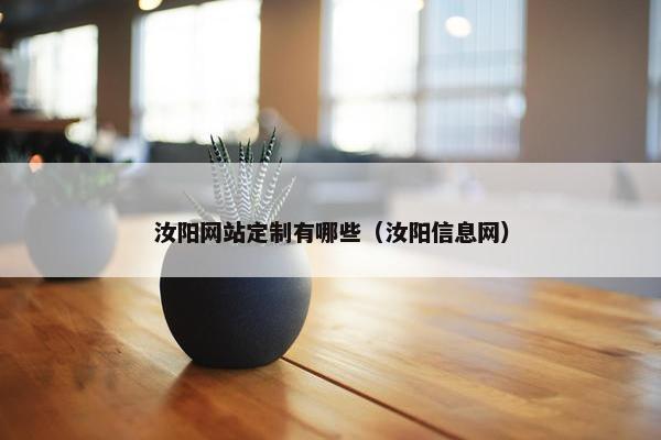 汝阳网站定制有哪些（汝阳信息网）