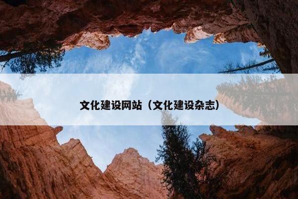 文化建设网站（文化建设杂志）