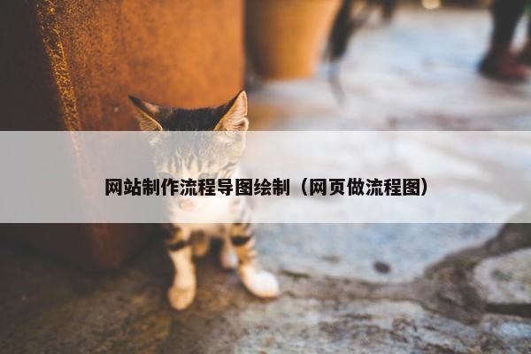 网站制作流程导图绘制（网页做流程图）