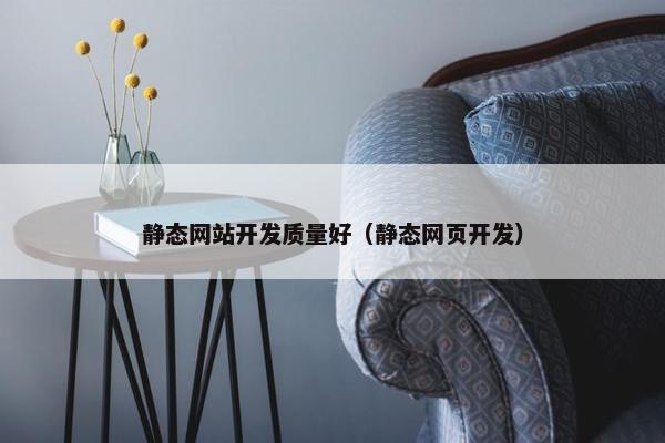 静态网站开发质量好（静态网页开发）