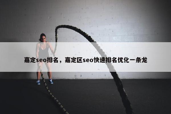 嘉定seo排名，嘉定区seo快速排名优化一条龙