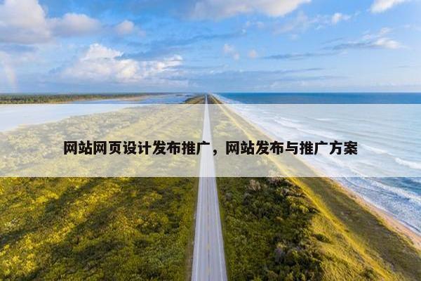 网站网页设计发布推广，网站发布与推广方案