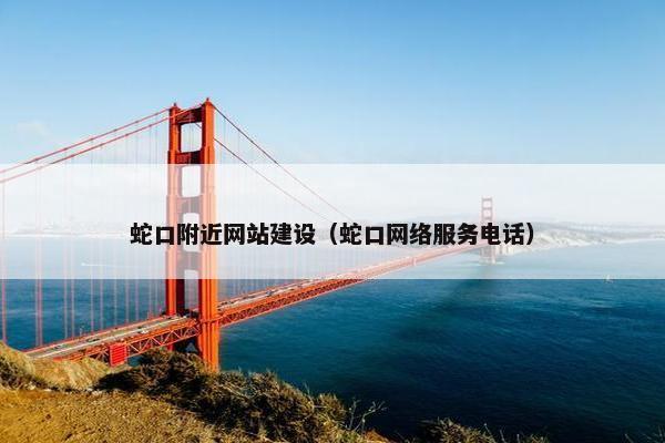 蛇口附近网站建设（蛇口网络服务电话）