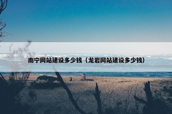 南宁网站建设多少钱（龙岩网站建设多少钱）