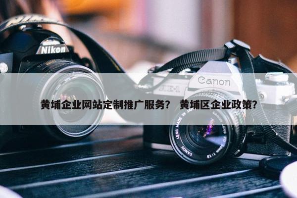 黄埔企业网站定制推广服务？ 黄埔区企业政策？