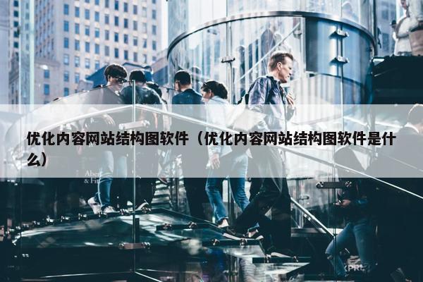 优化内容网站结构图软件（优化内容网站结构图软件是什么）