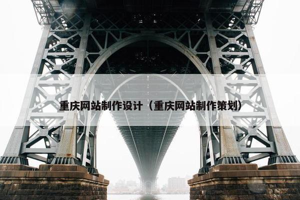 重庆网站制作设计（重庆网站制作策划）