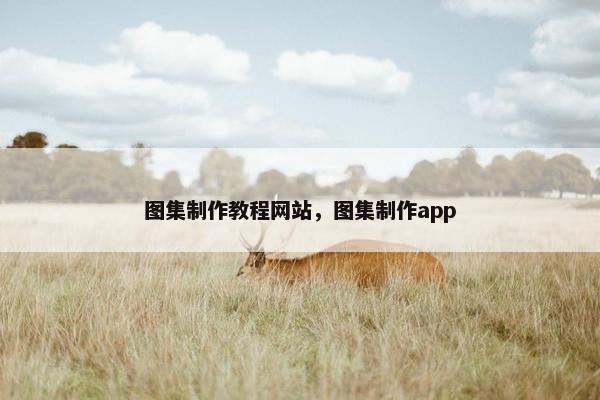 图集制作教程网站，图集制作app
