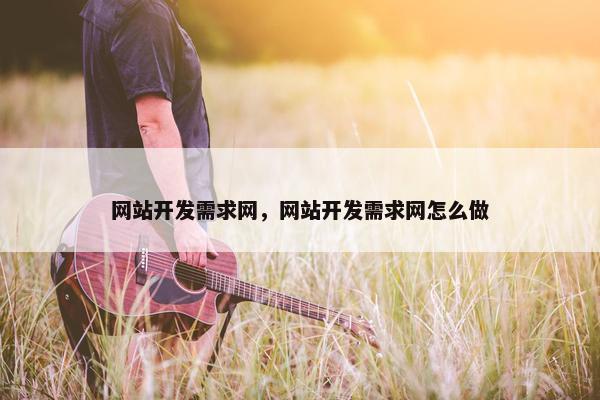 网站开发需求网，网站开发需求网怎么做