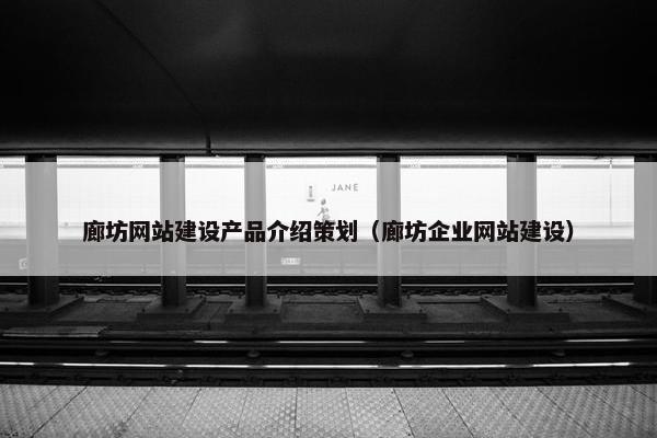 廊坊网站建设产品介绍策划（廊坊企业网站建设）