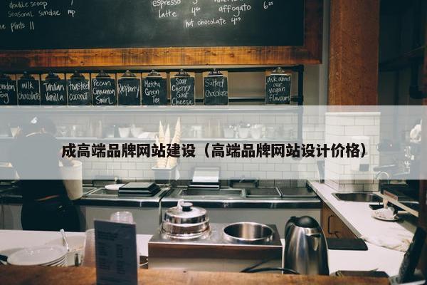 成高端品牌网站建设（高端品牌网站设计价格）