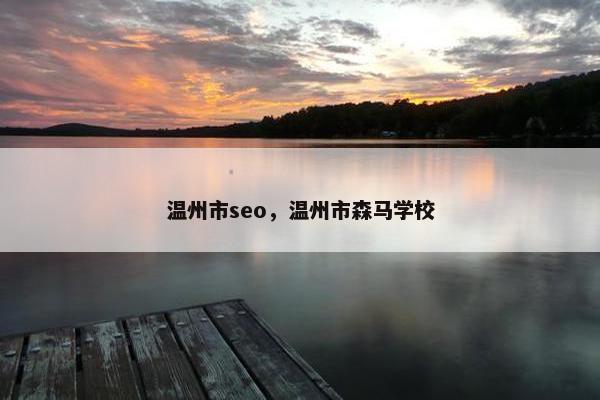 温州市seo，温州市森马学校