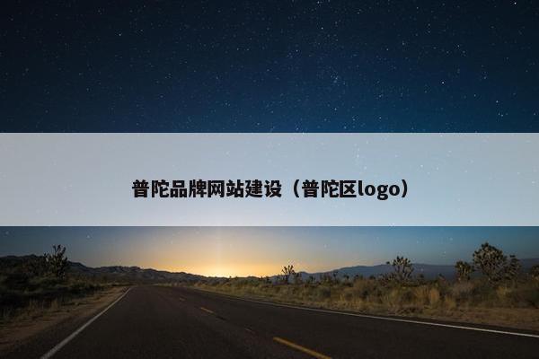 普陀品牌网站建设（普陀区logo）