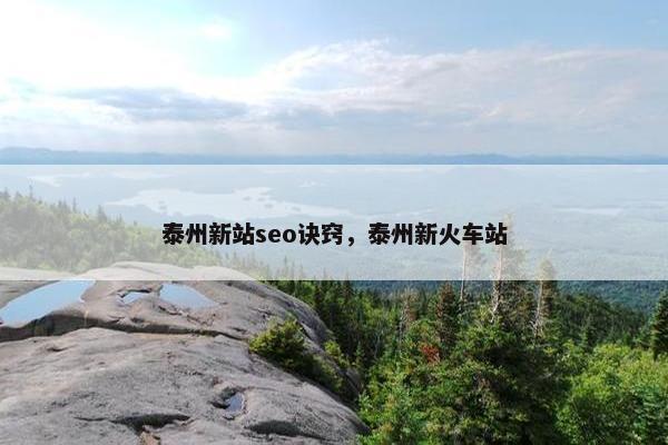 泰州新站seo诀窍，泰州新火车站