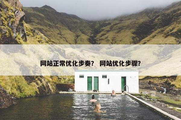 网站正常优化步奏？ 网站优化步骤？