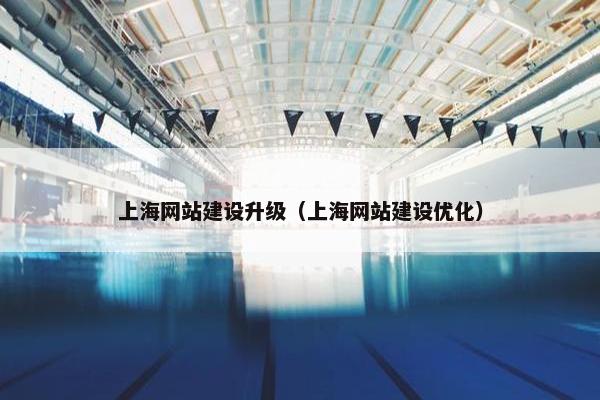 上海网站建设升级（上海网站建设优化）