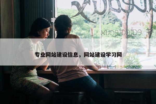 专业网站建设信息，网站建设学习网