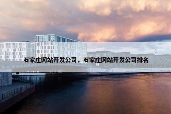 石家庄网站开发公司，石家庄网站开发公司排名