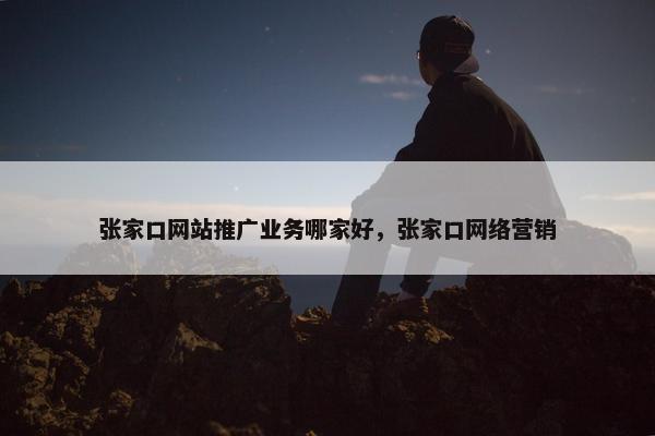 张家口网站推广业务哪家好，张家口网络营销