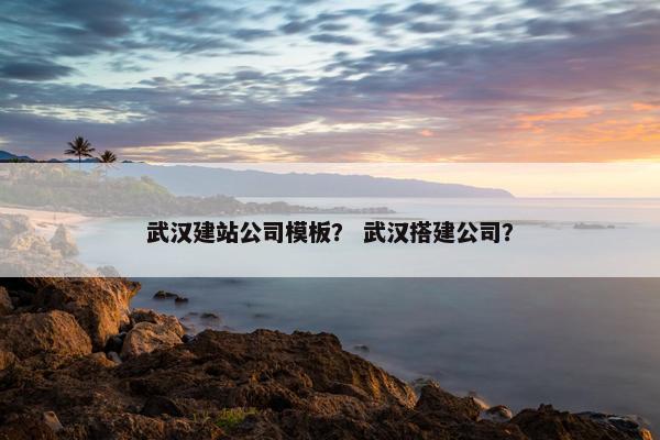 武汉建站公司模板？ 武汉搭建公司？