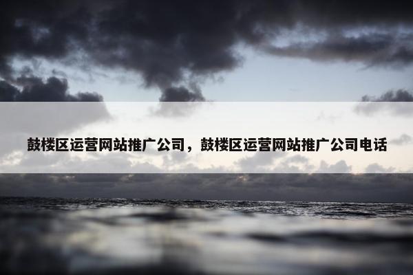 鼓楼区运营网站推广公司，鼓楼区运营网站推广公司电话