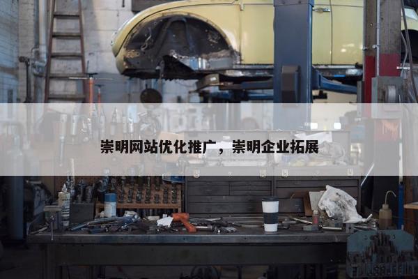 崇明网站优化推广，崇明企业拓展