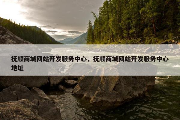 抚顺商城网站开发服务中心，抚顺商城网站开发服务中心地址