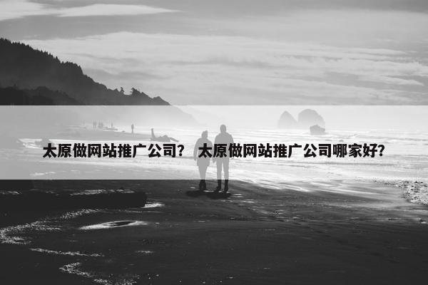 太原做网站推广公司？ 太原做网站推广公司哪家好？