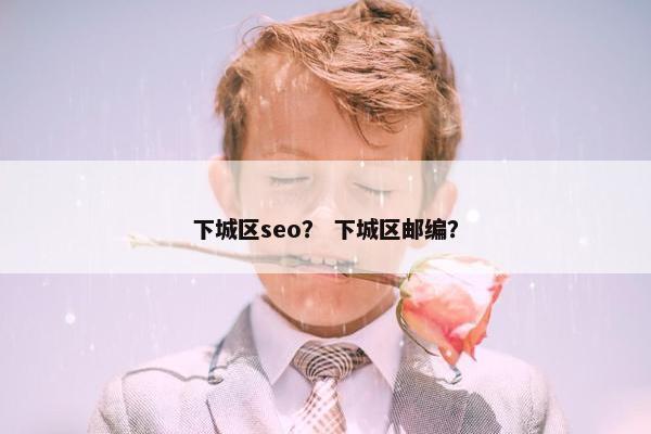 下城区seo？ 下城区邮编？