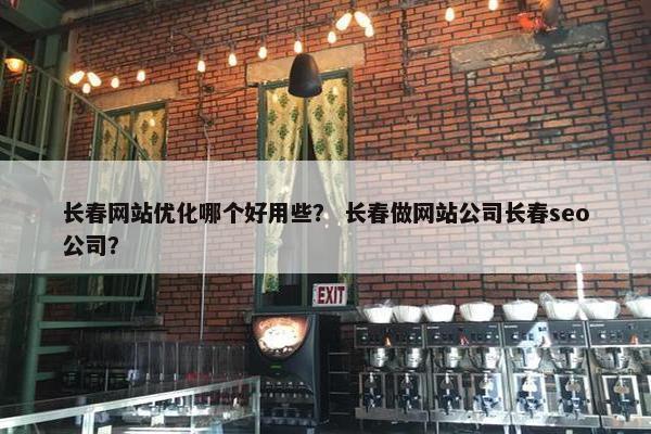 长春网站优化哪个好用些？ 长春做网站公司长春seo公司？
