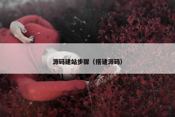 源码建站步骤（搭建源码）