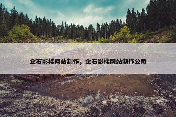 企石影楼网站制作，企石影楼网站制作公司