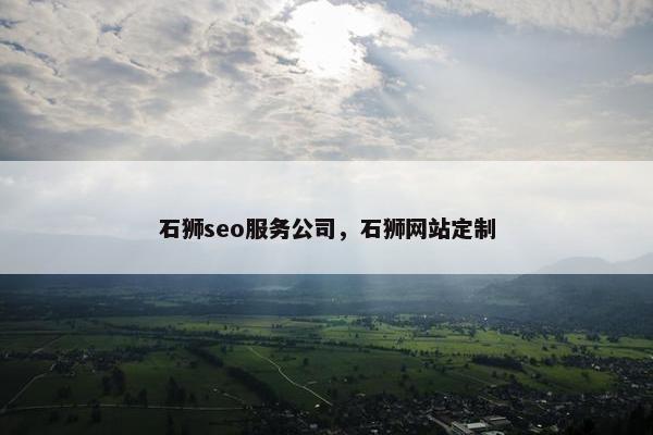 石狮seo服务公司，石狮网站定制