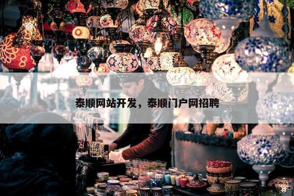 泰顺网站开发，泰顺门户网招聘