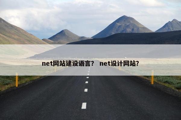 net网站建设语言？ net设计网站？