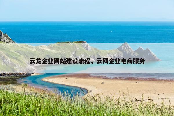云龙企业网站建设流程，云网企业电商服务