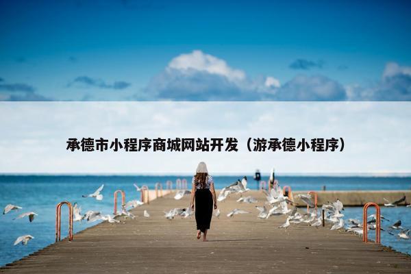 承德市小程序商城网站开发（游承德小程序）