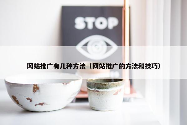 网站推广有几种方法（网站推广的方法和技巧）