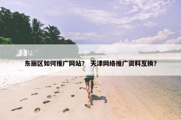 东丽区如何推广网站？ 天津网络推广资料互换？