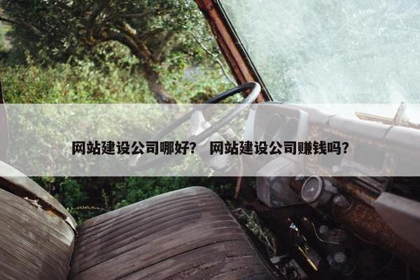 网站建设公司哪好？ 网站建设公司赚钱吗？