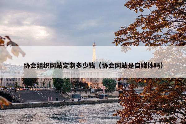协会组织网站定制多少钱（协会网站是自媒体吗）