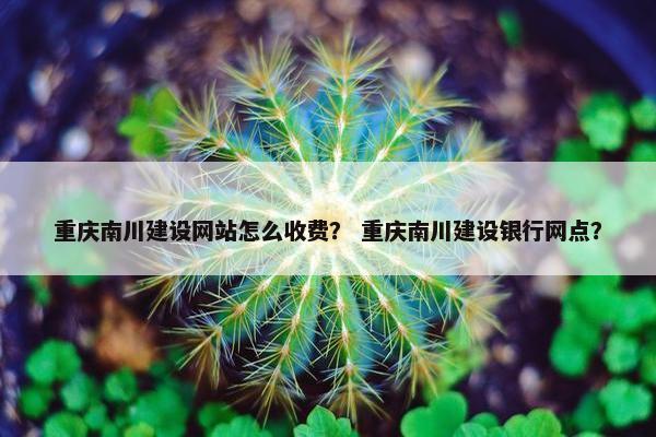 重庆南川建设网站怎么收费？ 重庆南川建设银行网点？