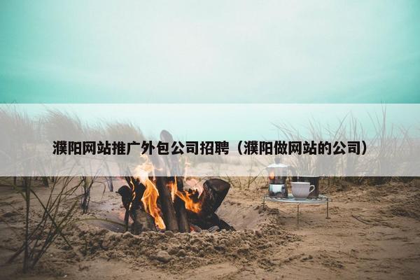 濮阳网站推广外包公司招聘（濮阳做网站的公司）