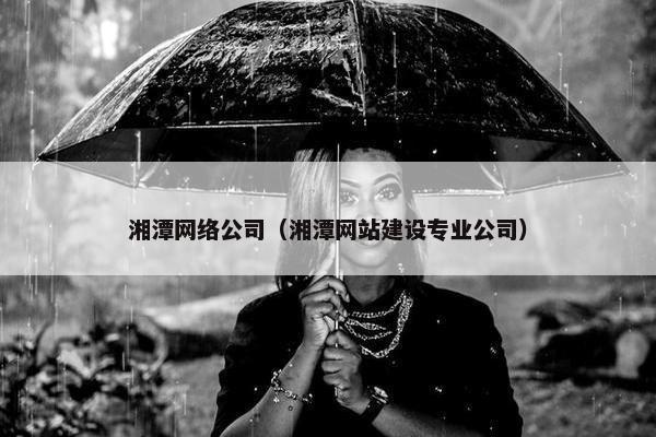 湘潭网络公司（湘潭网站建设专业公司）
