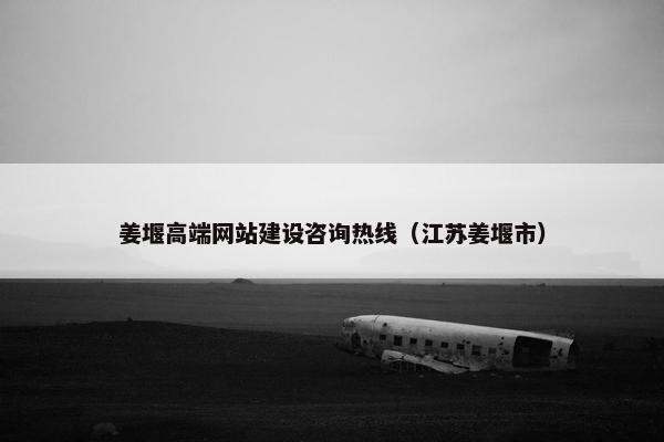姜堰高端网站建设咨询热线（江苏姜堰市）
