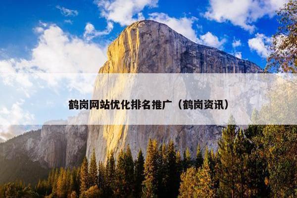 鹤岗网站优化排名推广（鹤岗资讯）